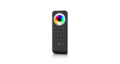 ELITE LED 8 SCENE 8 ZONE RGBW+CCT REMOTE (BLACK)