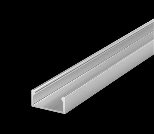 ELITE-FLATSIL 2 METRE FLAT PROFILE 15 X 7MM (SILVER)