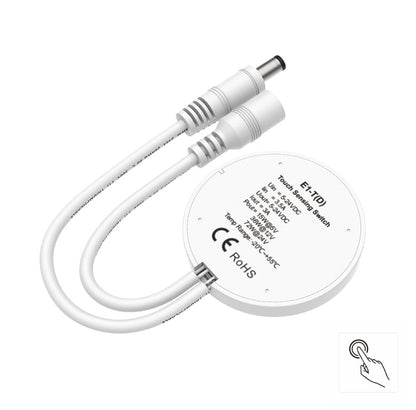 5-24VDC 3A Fit Anywhere Touch Sensor Switch (White)