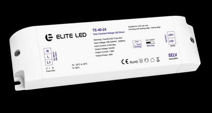 ELITE LED 24V 40W TRIAC DIMMABLE LED DRIVER