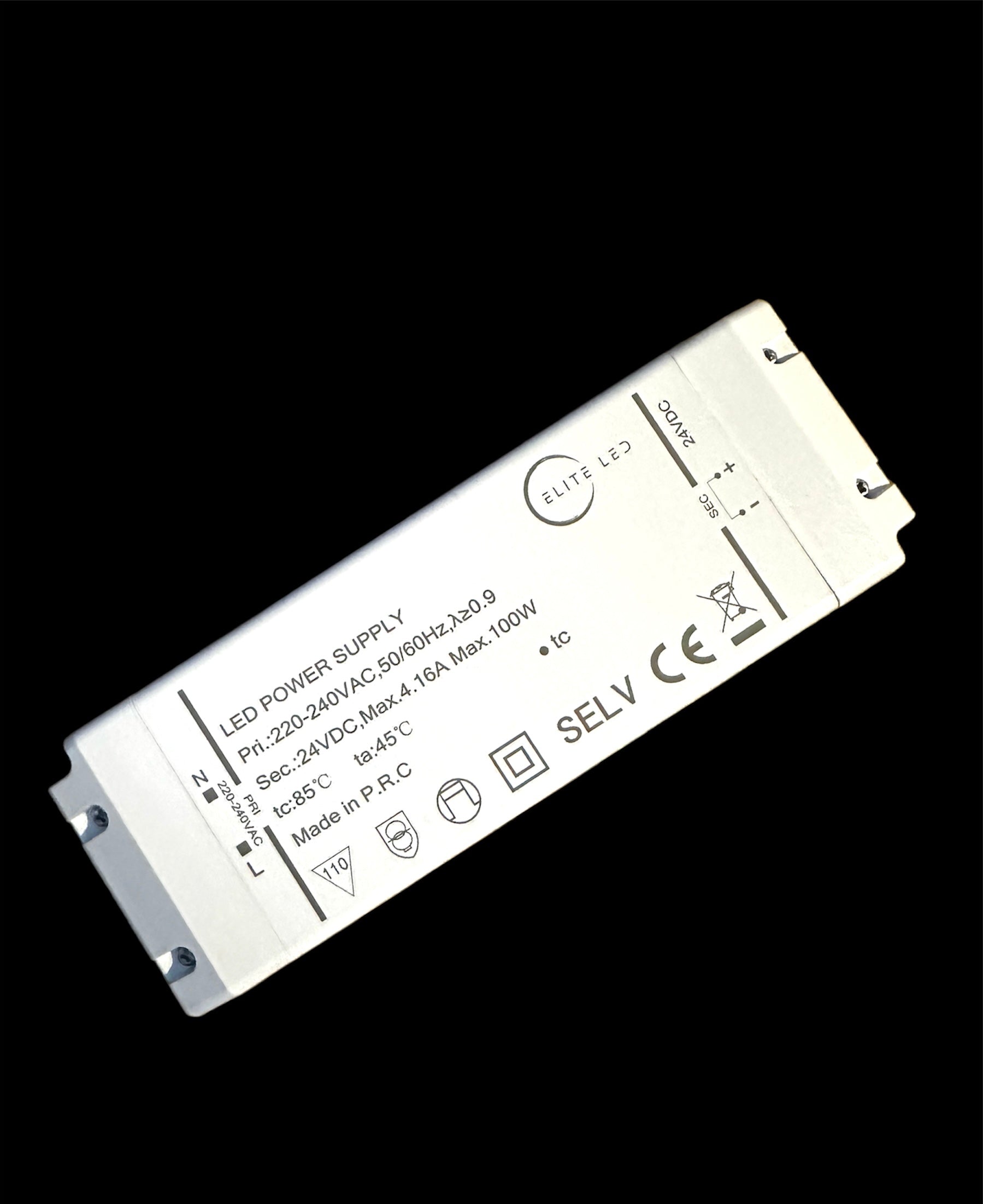 ELITE LED 24V 100W TRIAC DIMMABLE LED DRIVER