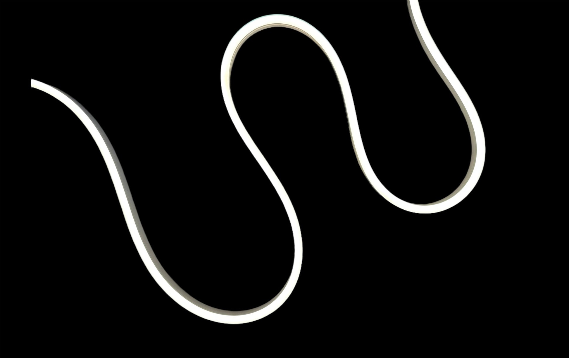 NEON FLEX SIDE BEND IP68 24V 10W 6x12MM - WARM WHITE (3000K)