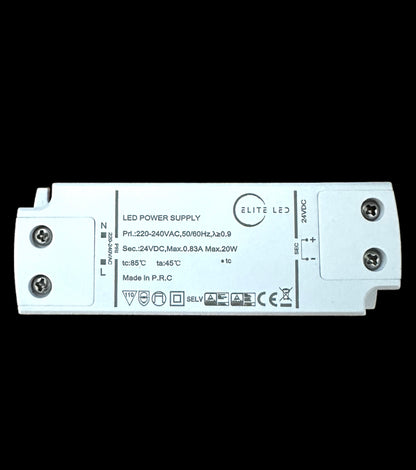 20W 24V CONSTANT VOLTAGE LED DRIVER (NON DIM)