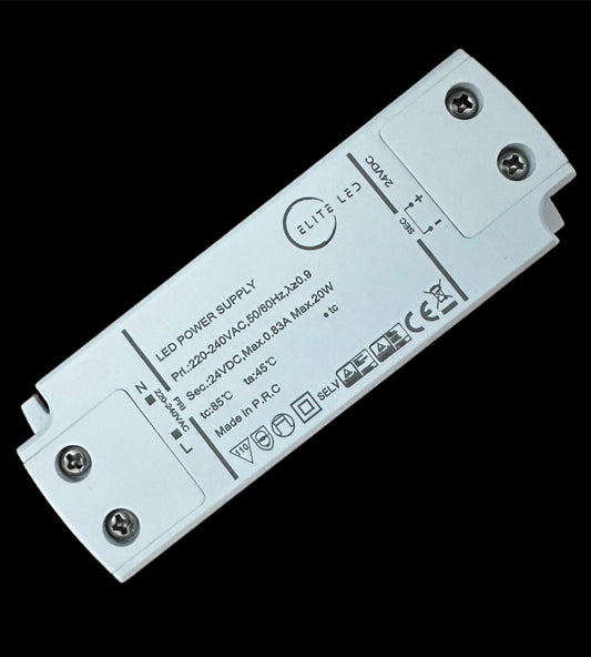 20W 24V CONSTANT VOLTAGE LED DRIVER (NON DIM)