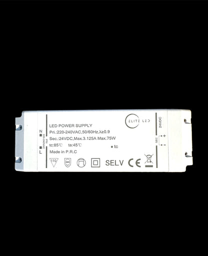 ELITE LED 24V 75W TRIAC DIMMABLE LED DRIVER