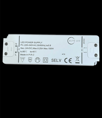 ELITE LED 24V 150W CONSTANT VOLTAGE LED DRIVER (NON DIM)