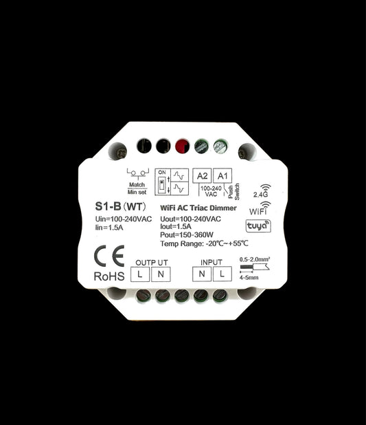 AC TRIAC DIMMER + WIFI/RF/ALEXA