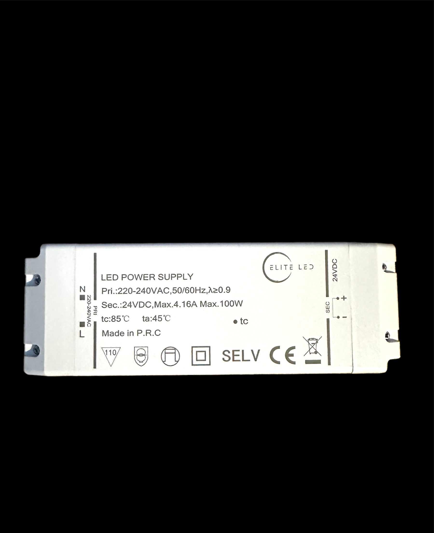 ELITE LED 24V 100W TRIAC DIMMABLE LED DRIVER