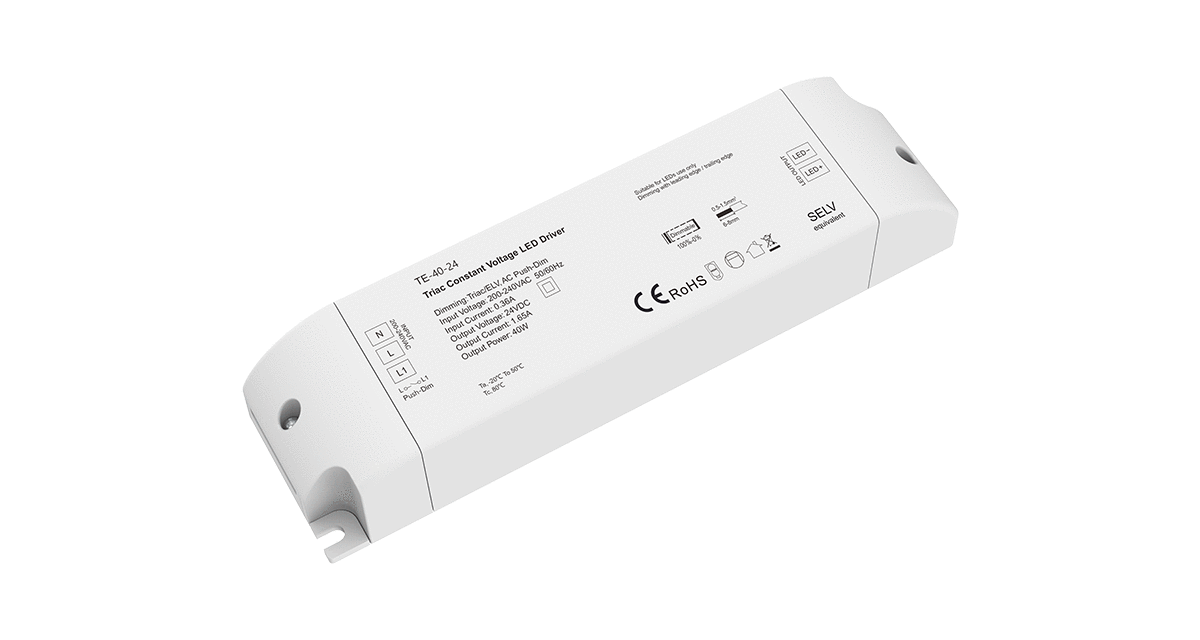 ELITE LED 24V 40W TRIAC DIMMABLE LED DRIVER