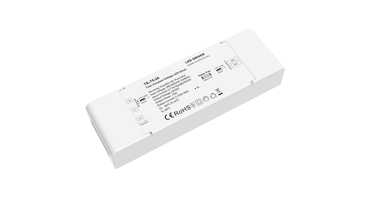 ELITE LED 24V 75W TRIAC DIMMABLE LED DRIVER