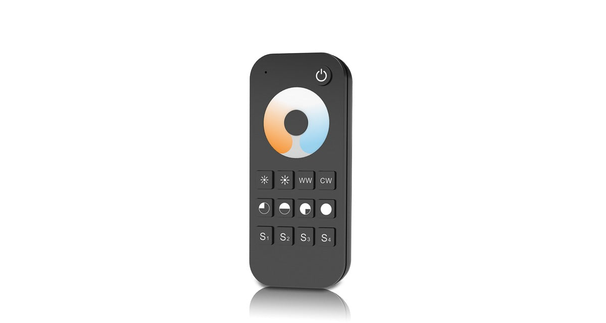 ELITE LED 4 ZONE CCT REMOTE (BLACK)