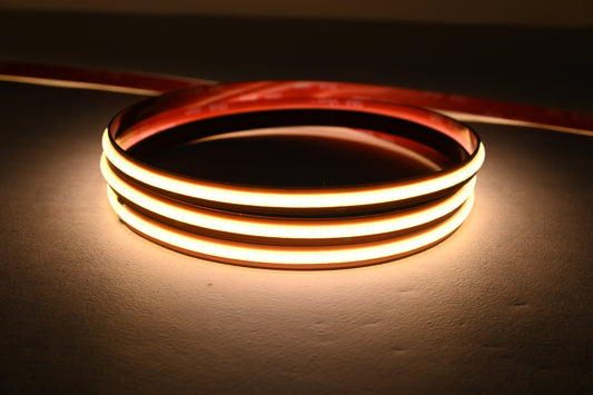 CUT ANYWHERE 24V-IP20-11W COB LED STRIP 3000K (WARM WHITE)