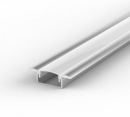 ELITE-RECSIL 2 METRE RECESSED PROFILE (SILVER)