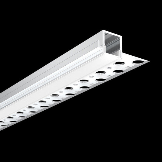 ELITE-SWPB SINGLE WING 10.5MM PLASTER IN LED PROFILE
